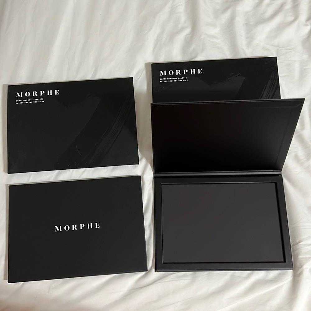 2 MORPHE EMPTY MAGNETIC PALETTES